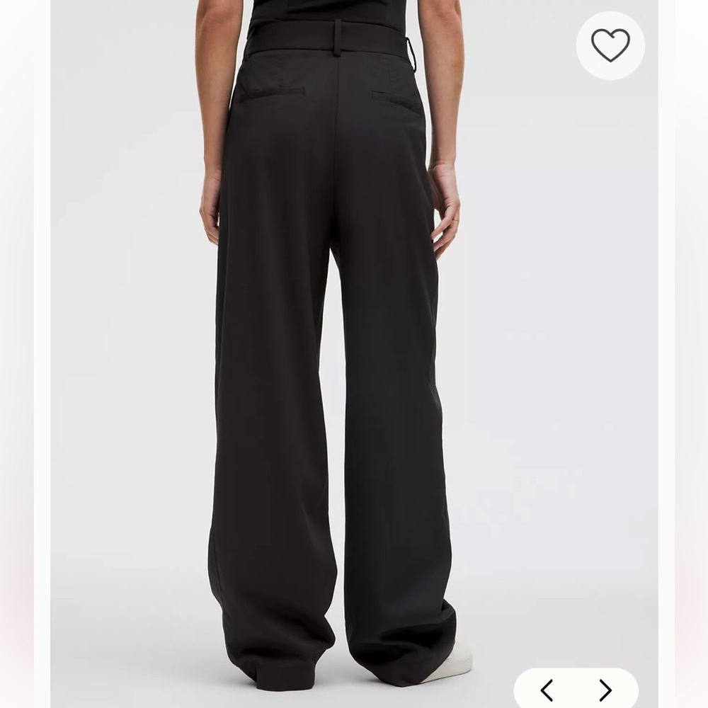 Lululemon Pleat-Front High-Rise Trousers - Picture 4 of 16